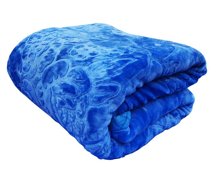 Super Soft Heavy Quality Mink &amp; Embossed Warm Blanket(235x210cm)
