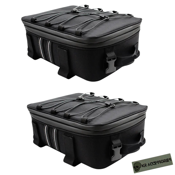 KR Aluminum Top Box and Pannier Box Top Bag or Tail Bag Set (2x20L)