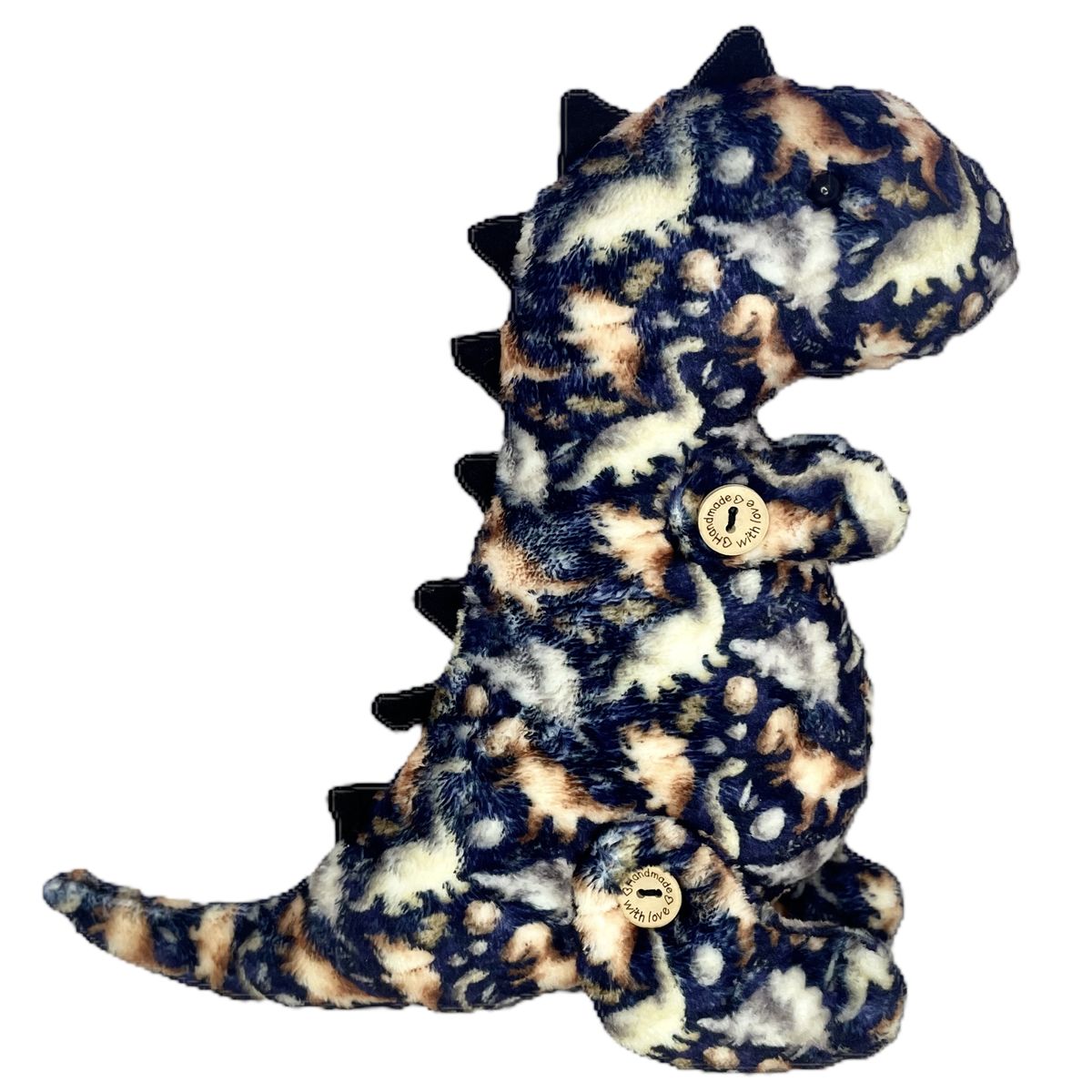 Boho Dark Dinosaur Themed TRex Plushie Soft Toy Plush Buy Online