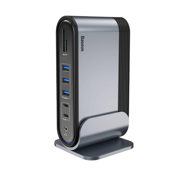 Baseus Union Joy Series 17-Port Triple-Display Docking Station - Grey