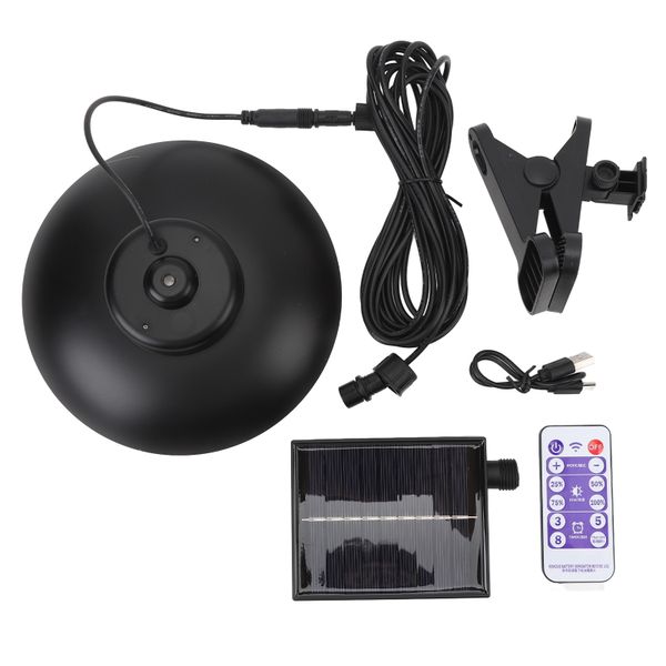 Solar Umbrella Light 1.2W USB Remote For Camping Garden