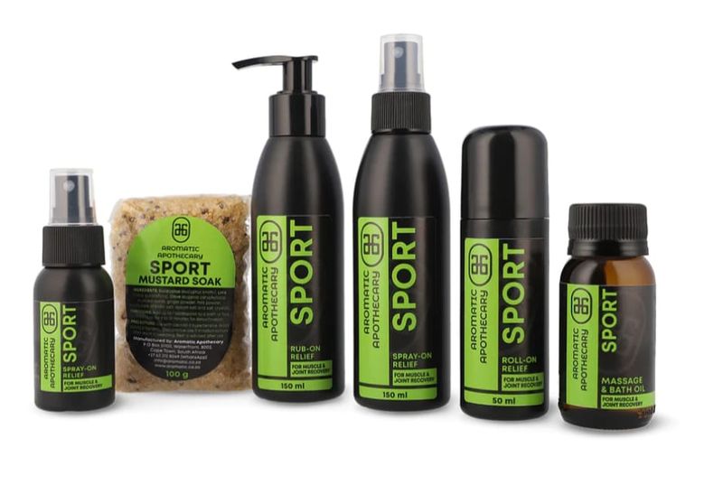 Aromatic Apothecary 6 x Pack Sport Relief Combo