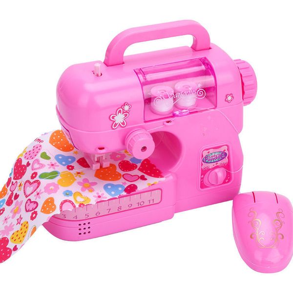 Mini Electric Sewing Machine Pretend Play Toy Educational Toy for Kids
