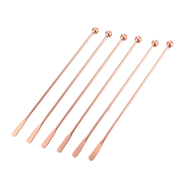 Stainless Steel Coffee Beverage Stirrers Coffee Stir Stick Set Of 6