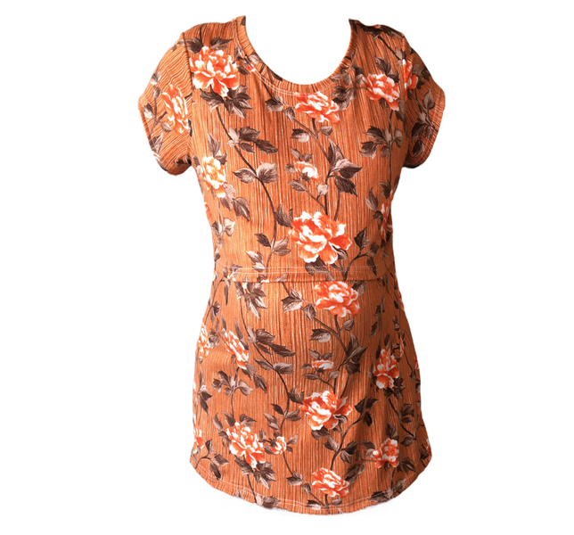 Burnt Orange Floral image
