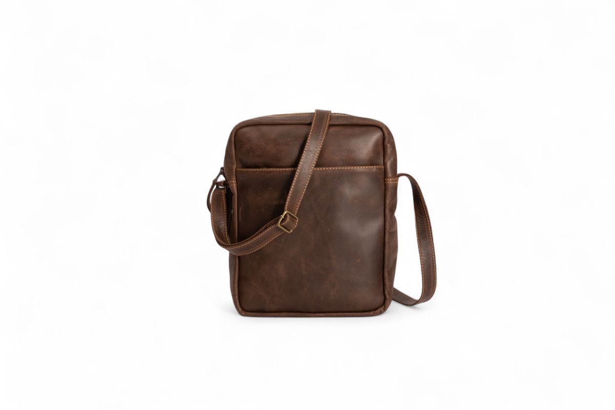 Sydney Satchel Genuine Leather Crossbody