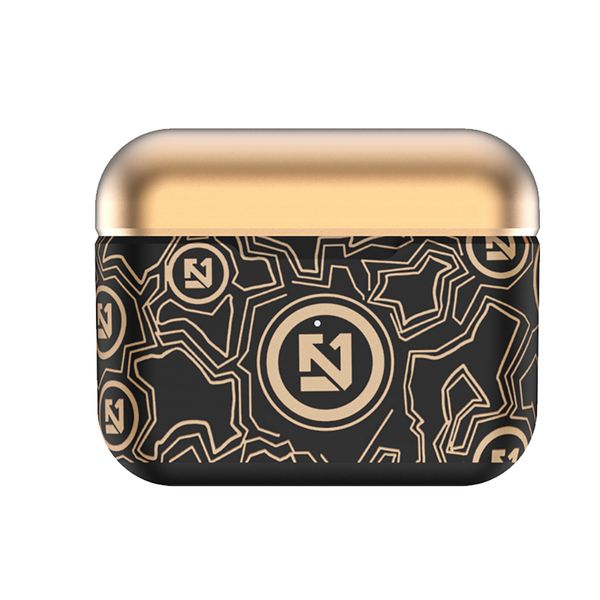 Black Hand Painted True Wireless Earphone (TS100)