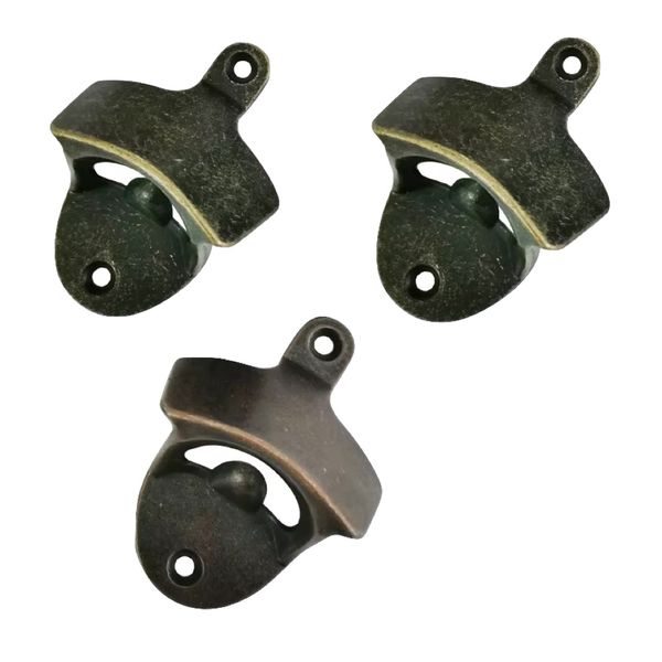 Decor Alloy Wall Mount Bottle Opener Set Of 3 - 8.4cm Special