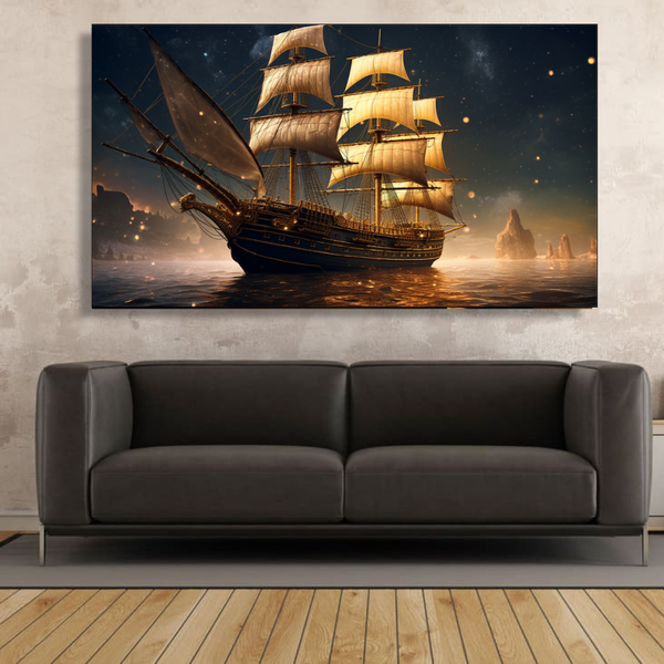 Majestic Galleon Abstract - Im0097 image