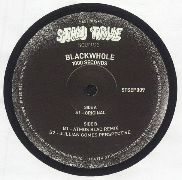Blackwhole - 1000 Seconds 12" Vinyl Single + Remixes