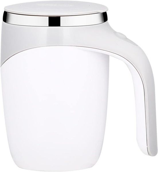 Self-Stirring Travel Mug - 380ml - Grey/White