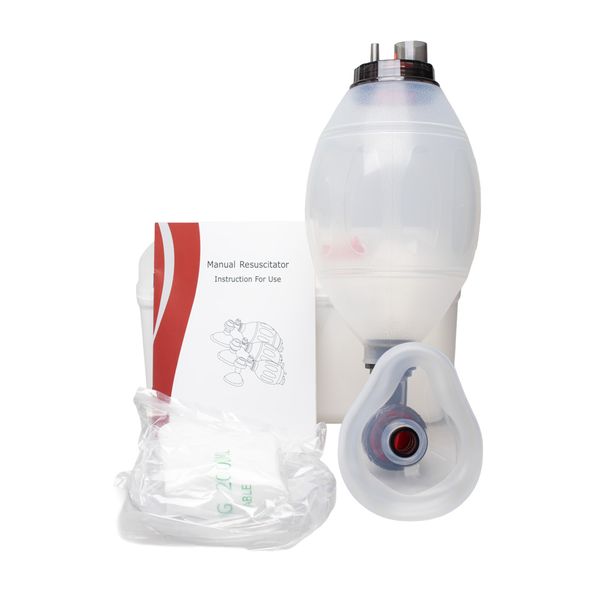 Silicone Bag Valve-Mask Resuscitator - Adult