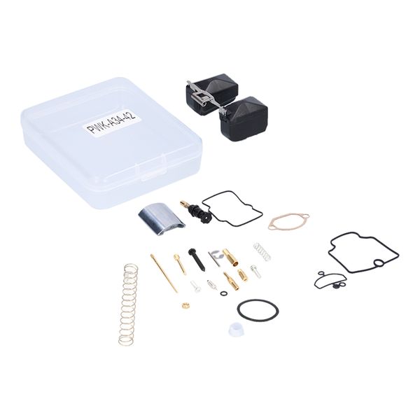 Carburetor Repair Kit 23Pieces for Motorcycle Scooter with Copper Rubber Seals
