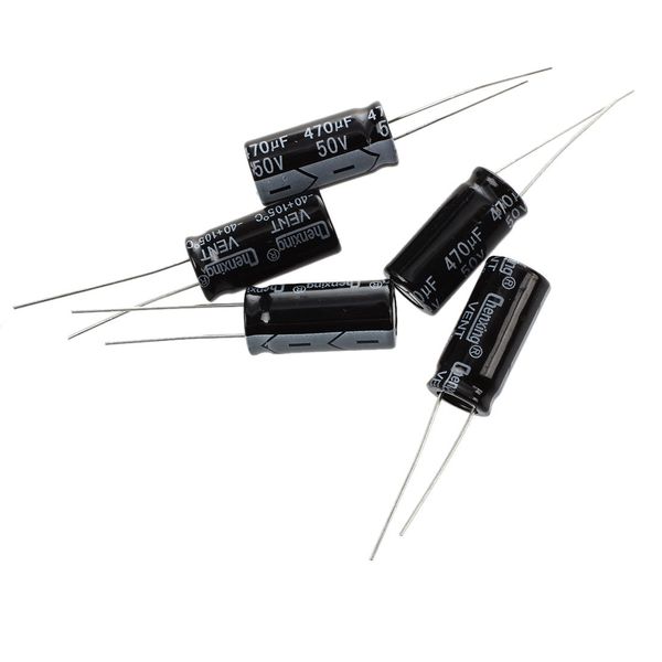 5 x 470Uf 50V 105 Celsius Radial Electrolytic Compatible with Universal
