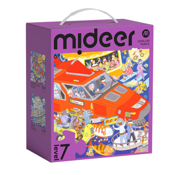 Mideer - Level Up Jigsaw Puzzle for Kids - 2-in-1 - Level 7 Star Trek