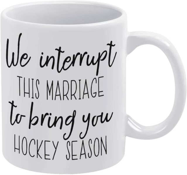 Hockey season -Father's day-Mother's day-Valentines-Christmas Mug