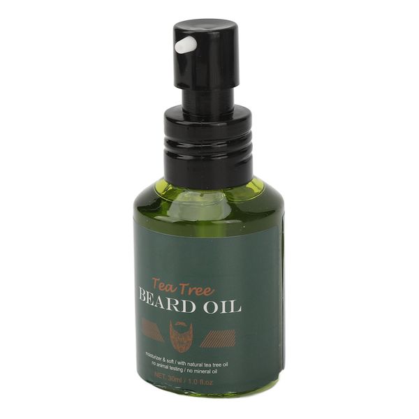 30ml Tea Tree Beard Conditioning Oil for Healthy, Moisturized Beards