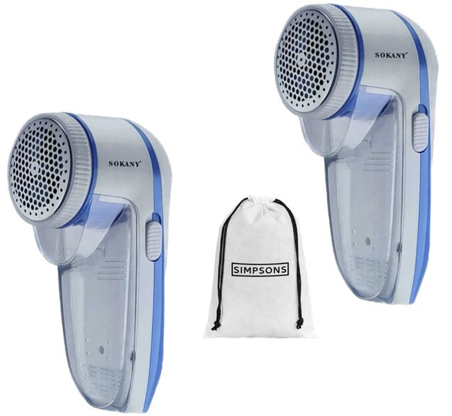 2 X Wireless Honey Comb Grill Electric Lint Remover and Simpsons Bag