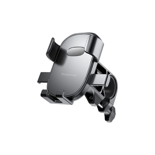 BotereuTech Bicycle Phone Mount One Touch Handlebar ABS Black