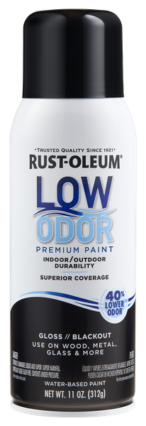 Spray Ro Low Odor Gloss Blackout 312g
