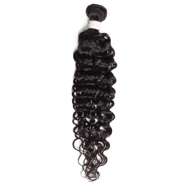 100% Human Hair Water Wave Bundles Black Unprocessed Human Hair 20 Inch