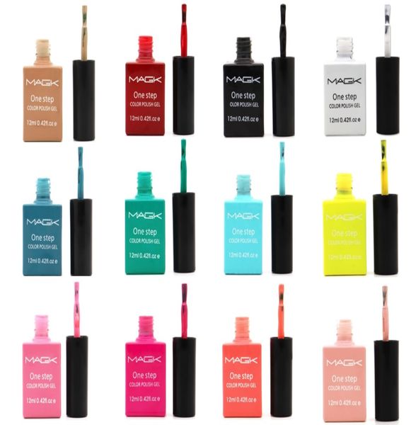 MAGK One Step Colour Gel Polish - 12ml x 12 Colours