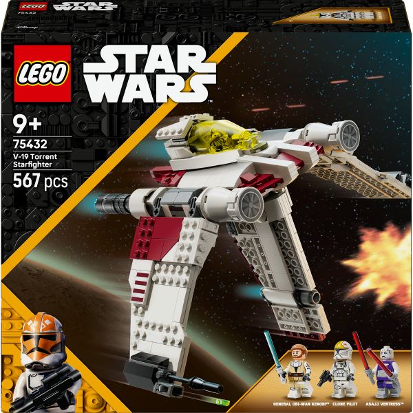 LEGO® Star Wars: The Clone Wars™ V-19 Torrent Starfighter Set 75432