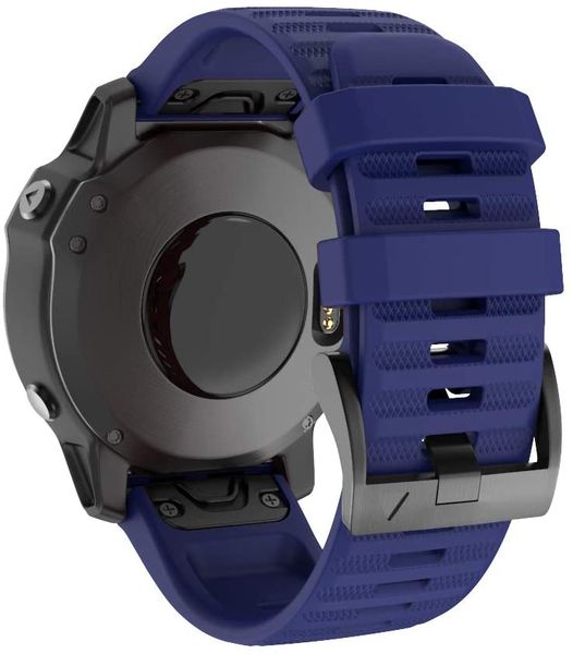 Garmin Fenix 3/Fenix 3 HR/Fenix 5X/5X Plus Silicone Replacement Strap Grey