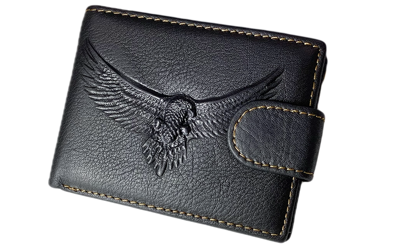 Fashionable Genuine Cow Leather Men Wallet