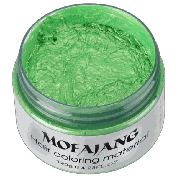 Natural Hair Coloring Wax Green 120G image