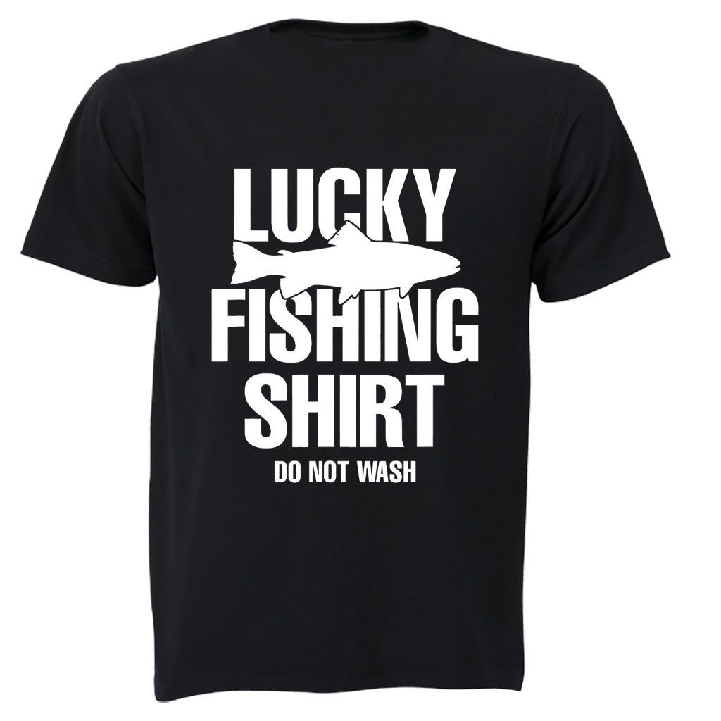 Lucky Fishing Shirt - Adults - T-Shirt | Shop Today. Get it Tomorrow ...