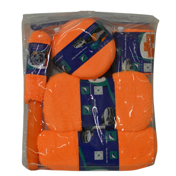 Flight 9Pc Microfibre Cleaning Kit