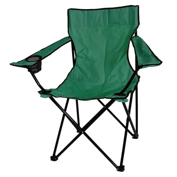 Outdoor Camping Foldable Portable Folding Beach Chair with Armrest