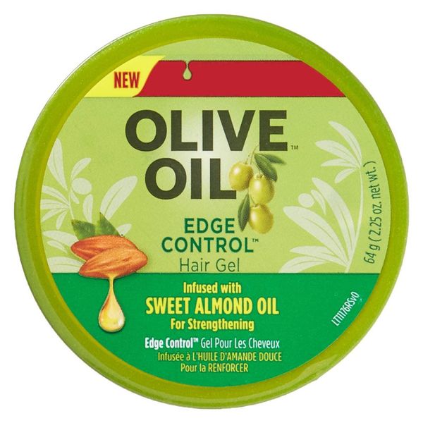 Olive Oil Edge Control Hair Wax Infused with Sweet Almond Oil