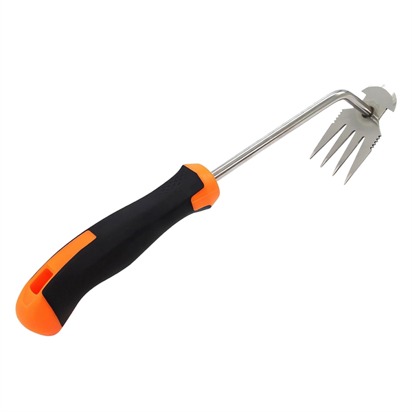 Weeding Artifact Uprooting Weeding Tool 4 Teethes Dual Purpose Manual
