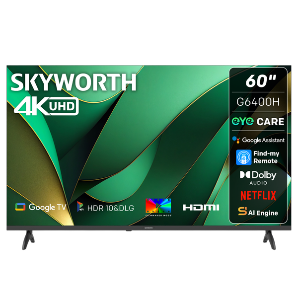 Skyworth 60" G6400H 4K UHD Google Smart TV