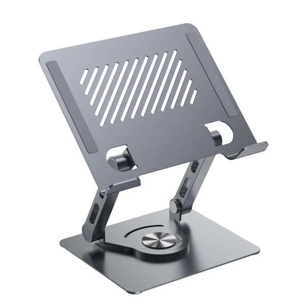 Double-arm Tablet Stand Infinitely Adjustable Mobile Phone Stand - Gray