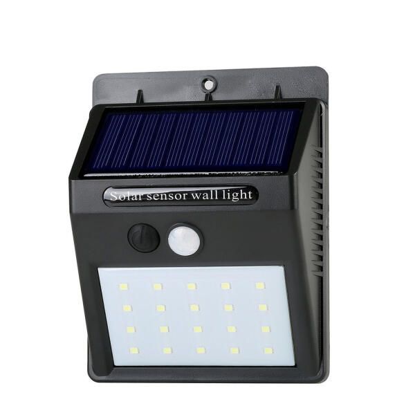 Solar Powered LED Wall Light With PIR Sensor