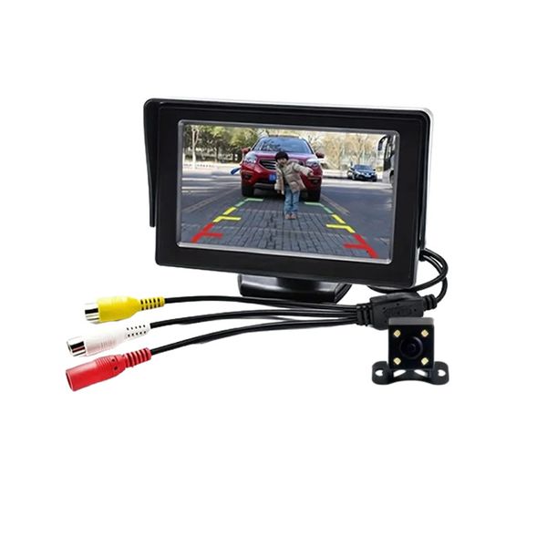4.3-inch High-Definition Car Reversing Display Screen And A Rear Camera