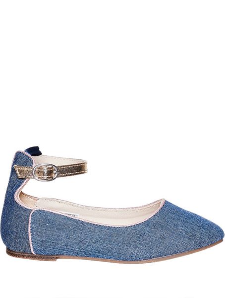 GAP Blue Chambray Flats