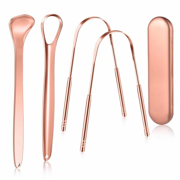 Tongue Scraper with Case Medical Grade