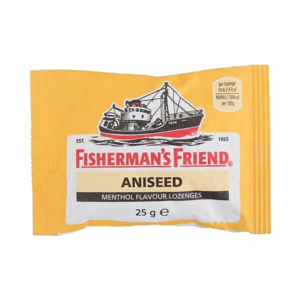 Fisherman's Friend - Aniseed Gold Lozenges - 1 x 25g
