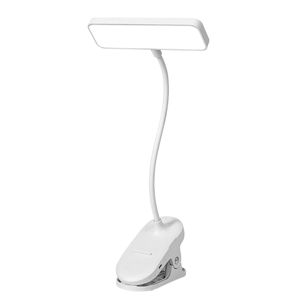 LED Desk Lamp Dimmable Table Lamp Clamp Reading Lamp with USB Cable