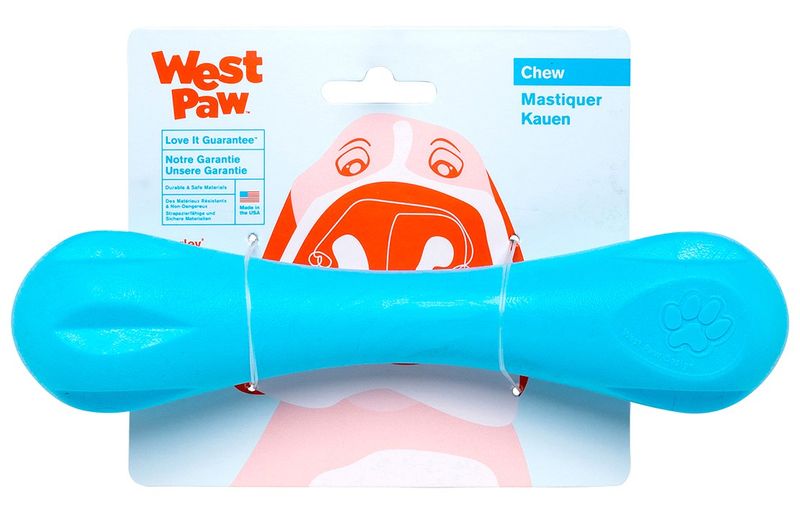 West Paw - Hurley Large Orange Dog Chew Toy