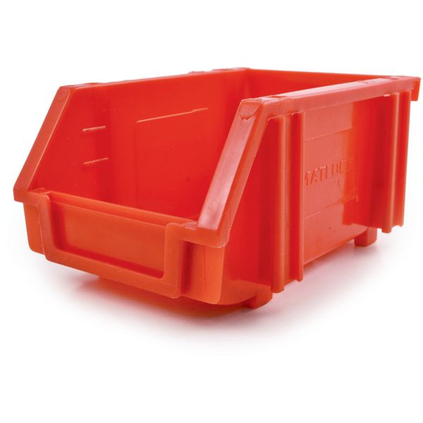 Mtl1 Plastic Storage Bin Red image
