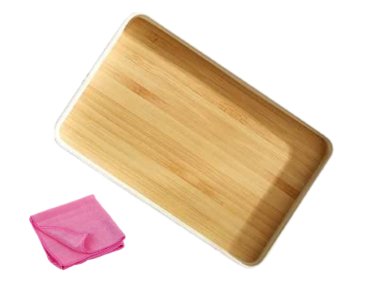 Arole Serving Food Tray/ Wiping Cloth