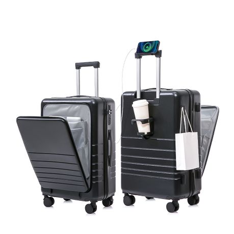 Cabin fashion luggage with charger