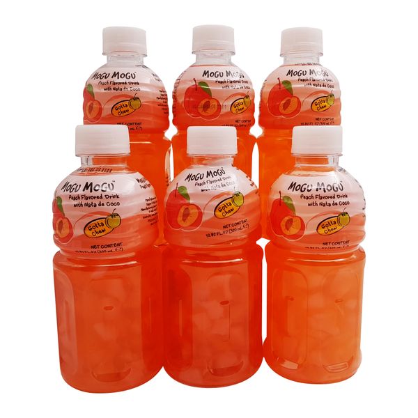 Sappe - Mogu Mogu Peach with Nata De Coco 6 x 320ml