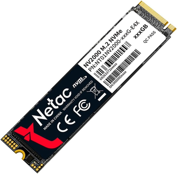 Netac 256GB M.2 2280 PCIe Gen3 x4 NVMe SSD - Laptop &amp; Desktop Storage Drive