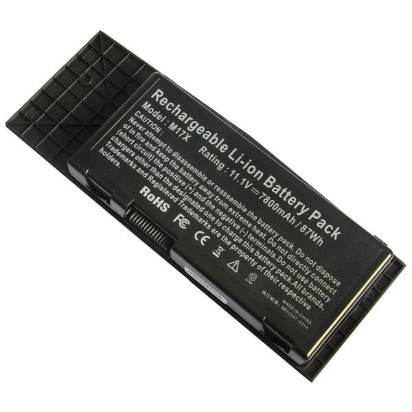 Battery for Dell Alienware M17X-R3,M17X-R4, (7XC9N, 05WP5W)